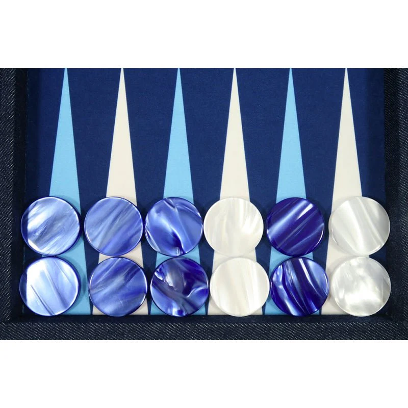 Backgammon Hector Saxe - Jean’s Bleu - Compétition - Image 3