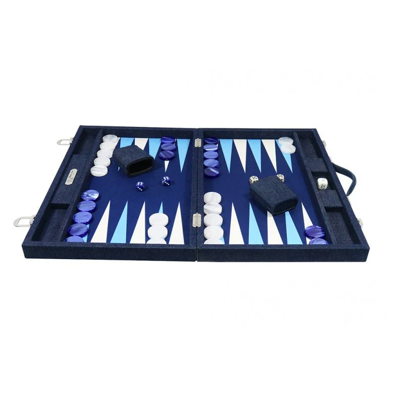 Backgammon Hector Saxe - Jean’s Bleu - Compétition - Image 4