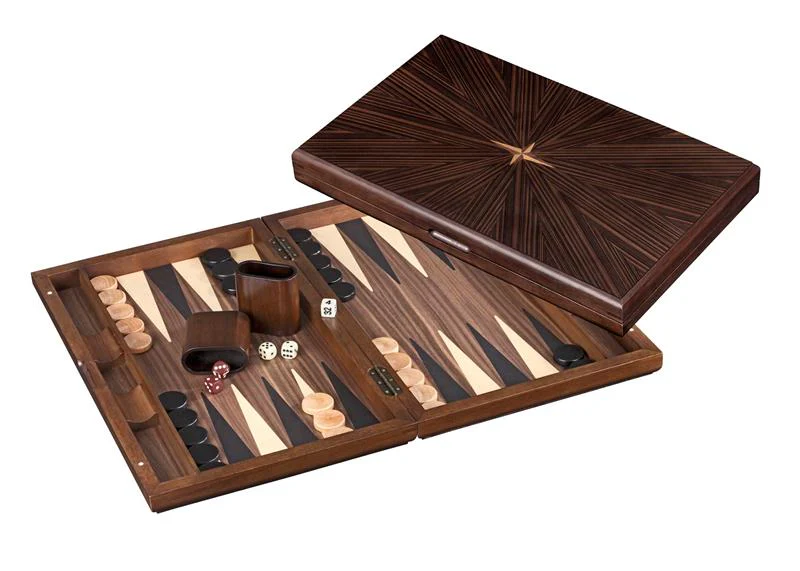 Backgammons en bois marqueté
