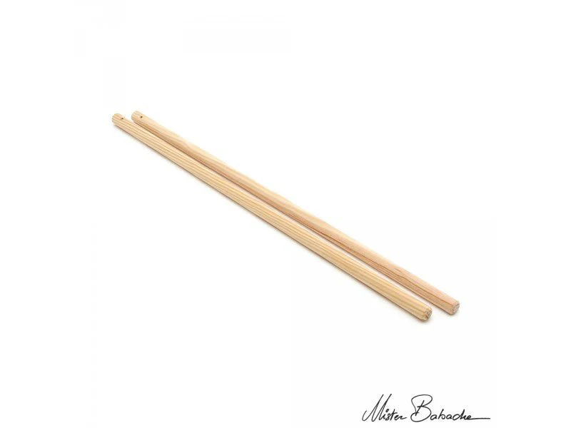 Baguettes diabolos bois (la paire)