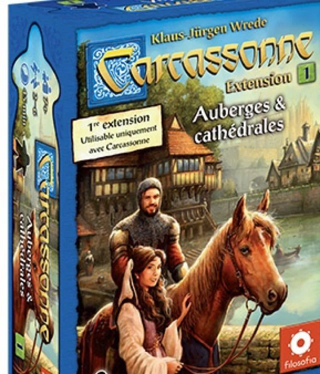 Carcassonne - Extension 1 - Auberges et Cathédrales
