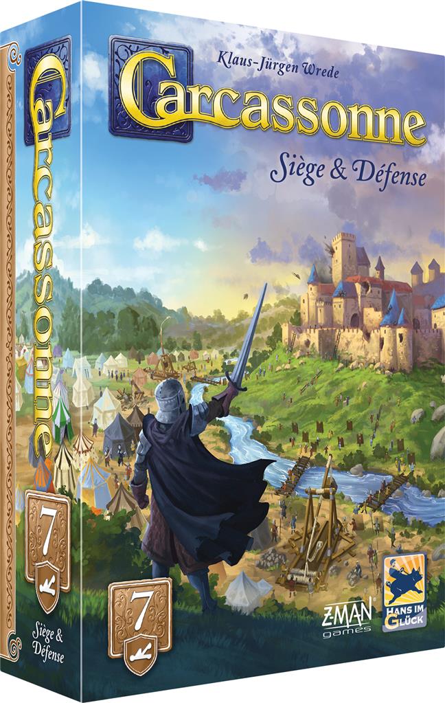 Carcassonne - Extension 7 - Siège et Défense