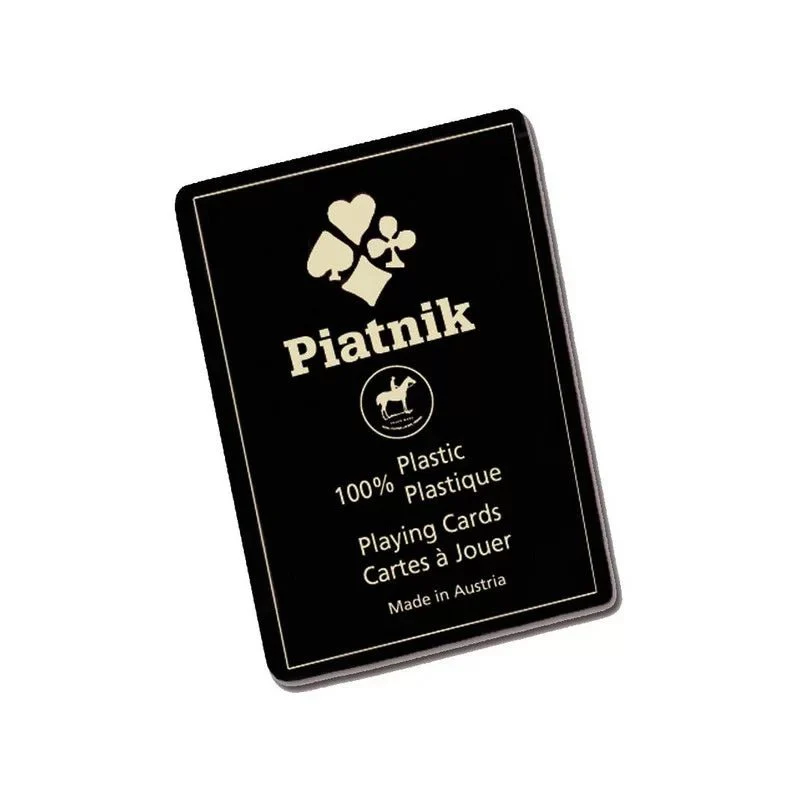 Cartes 100% plastique - 4 index - Piatnik - Image 2