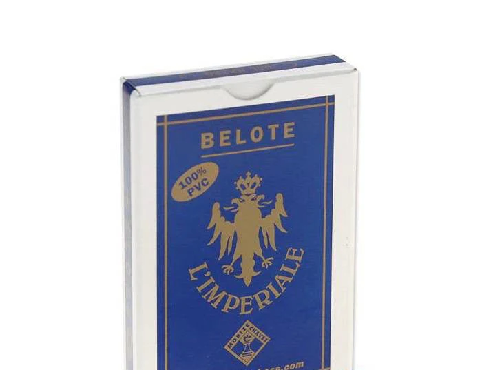 Cartes 100% PVC - belote 32 cartes