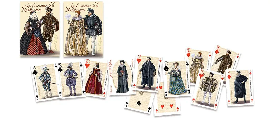 Cartes Costumes de la Renaissance - Image 3