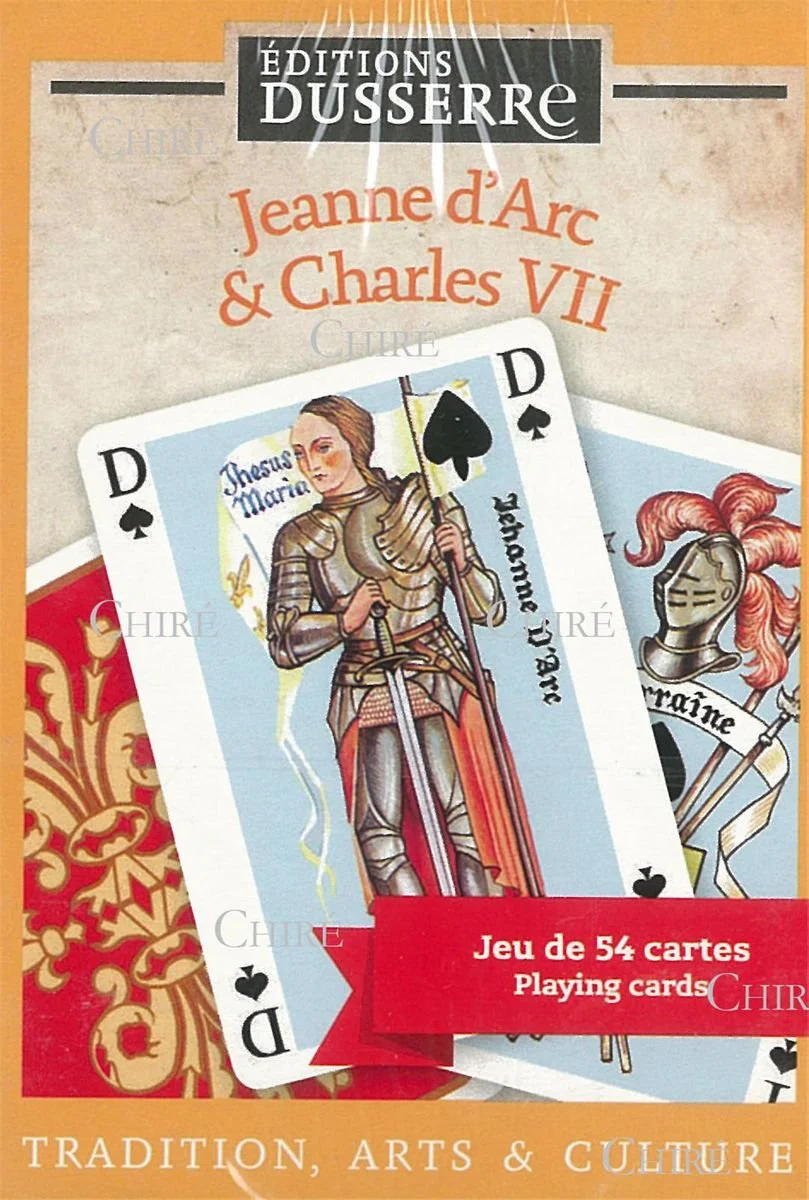 Cartes DUSSERRE - Jeanne d'Arc et Charles VII - Image 2