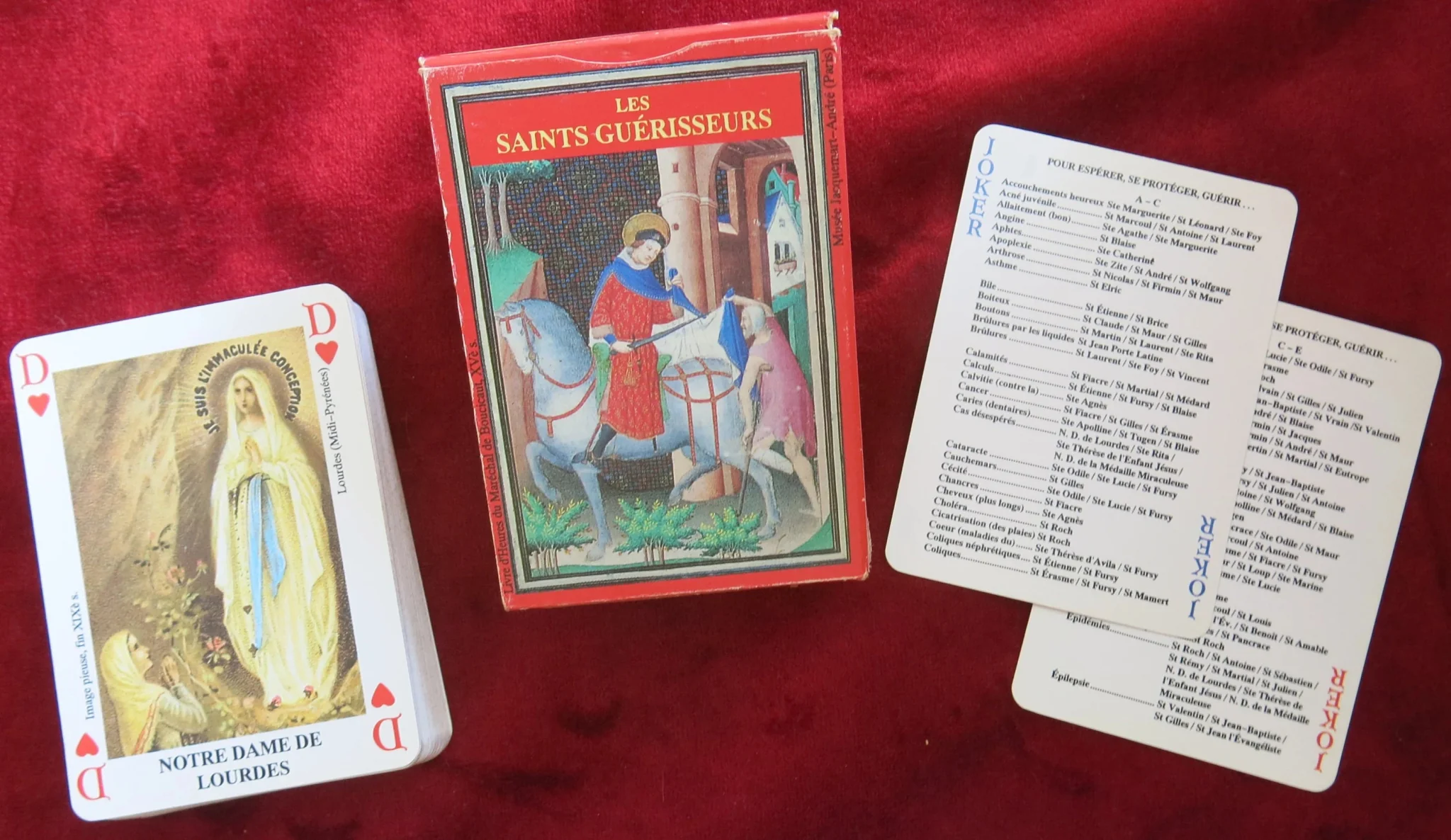 Cartes DUSSERRE - Les Saints Guérisseurs