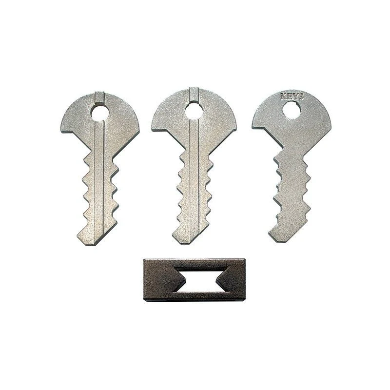 Casse-tête métal Hanayama - Huzzle - Key III - Image 2