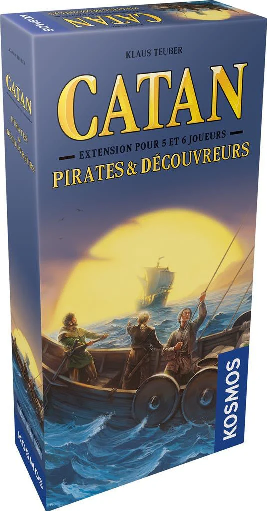 Catan extension - Pirates et découvreurs - 5-6 joueurs