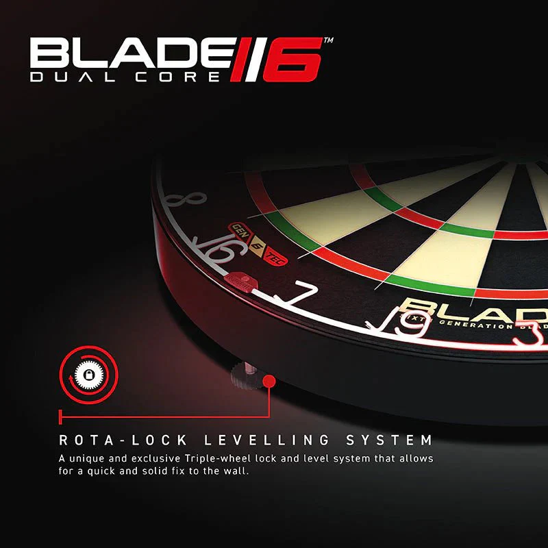 Cible fléchettes professionnelle - Winmau Blade 6 Dual Core - Image 4