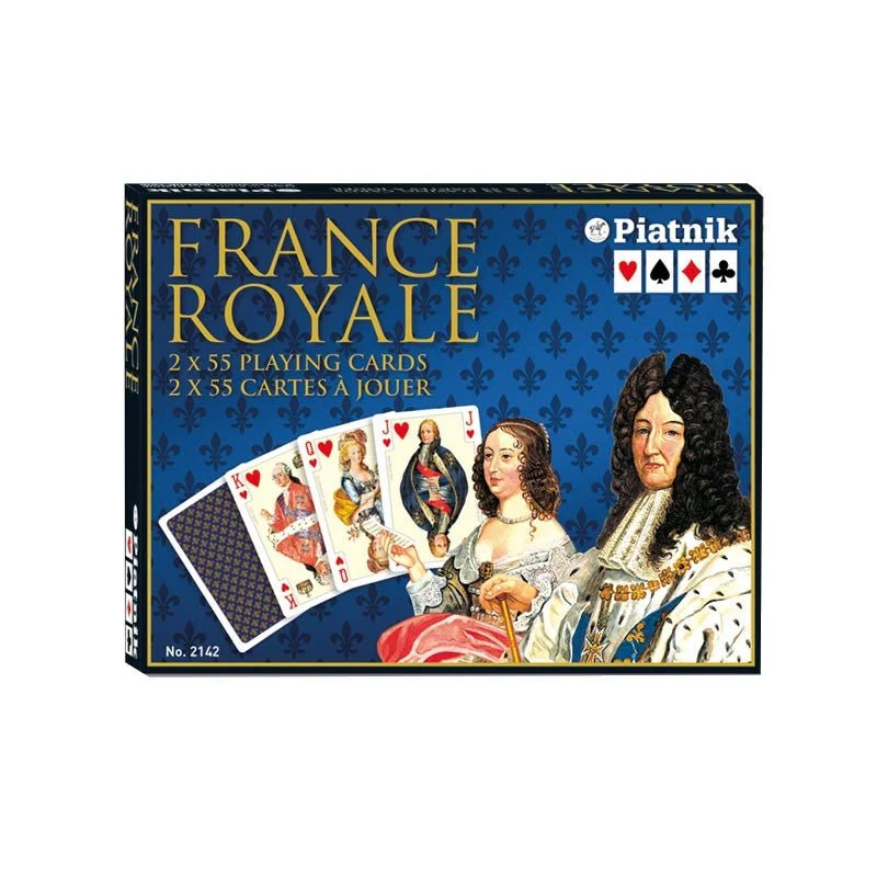 Coffret double Piatnik - France Royale - Image 2