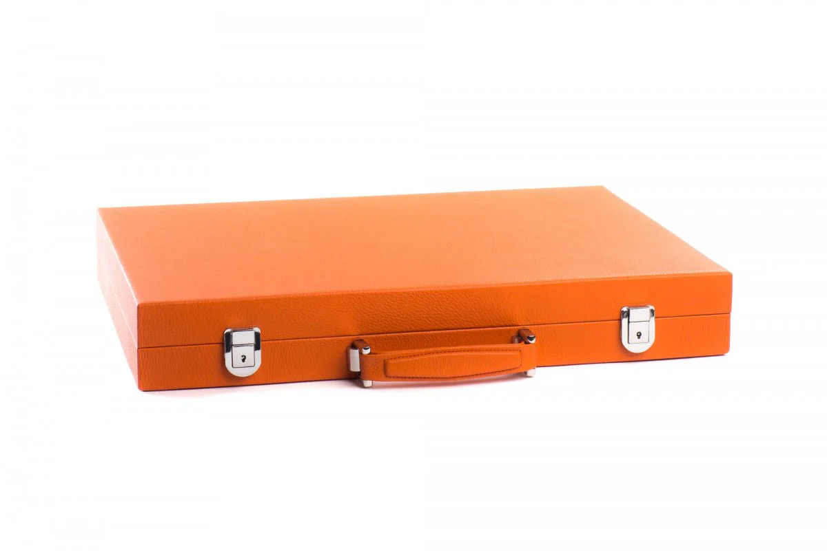 Backgammon Hector Saxe - Buffle Orange - Compétition - Image 4