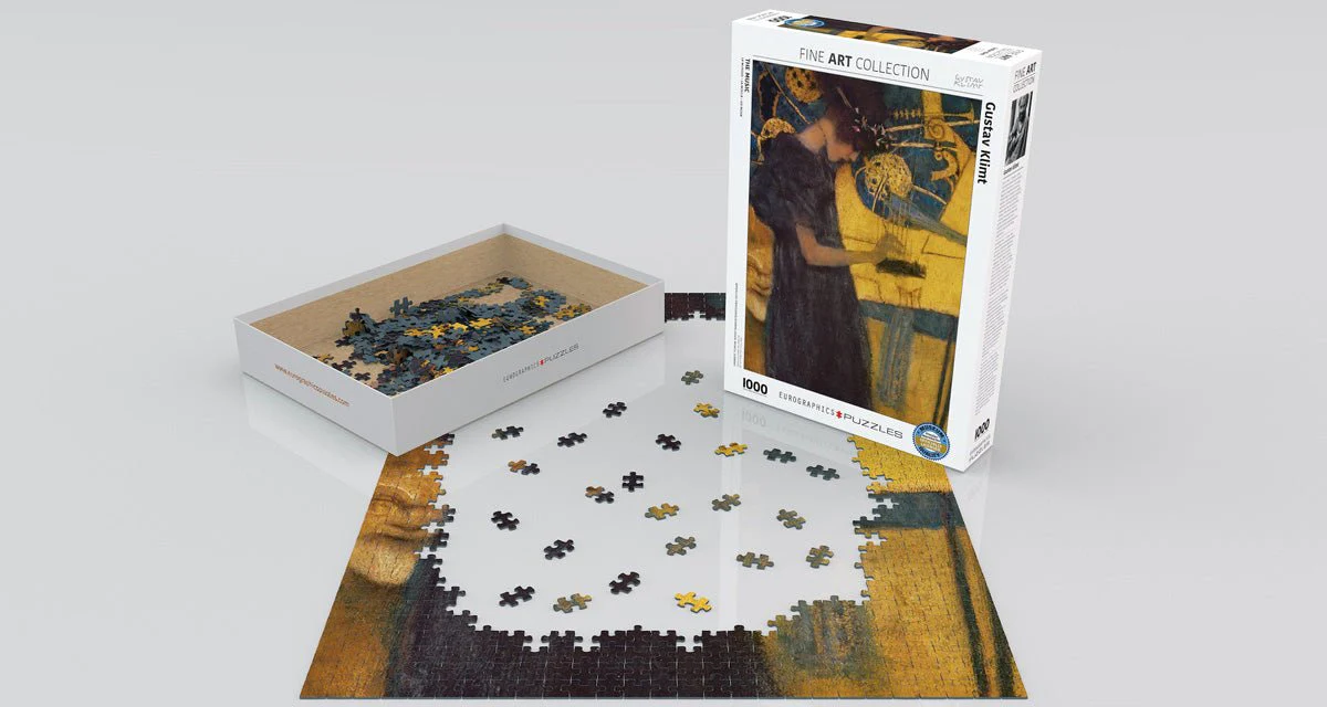 Puzzle Eurographics - 1000 p - La Musique - Gustav Klimt - Image 2