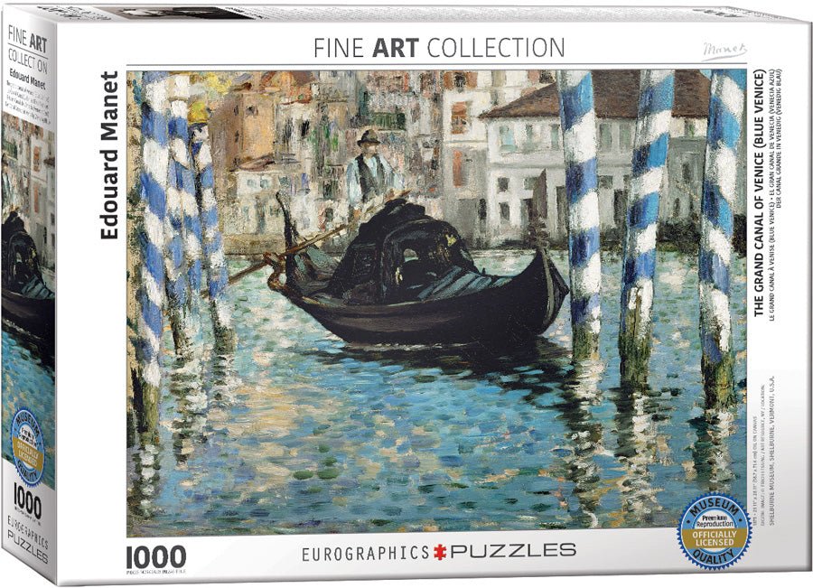 Puzzle Eurographics - 1000 p - Le grand canal de Venise - Manet