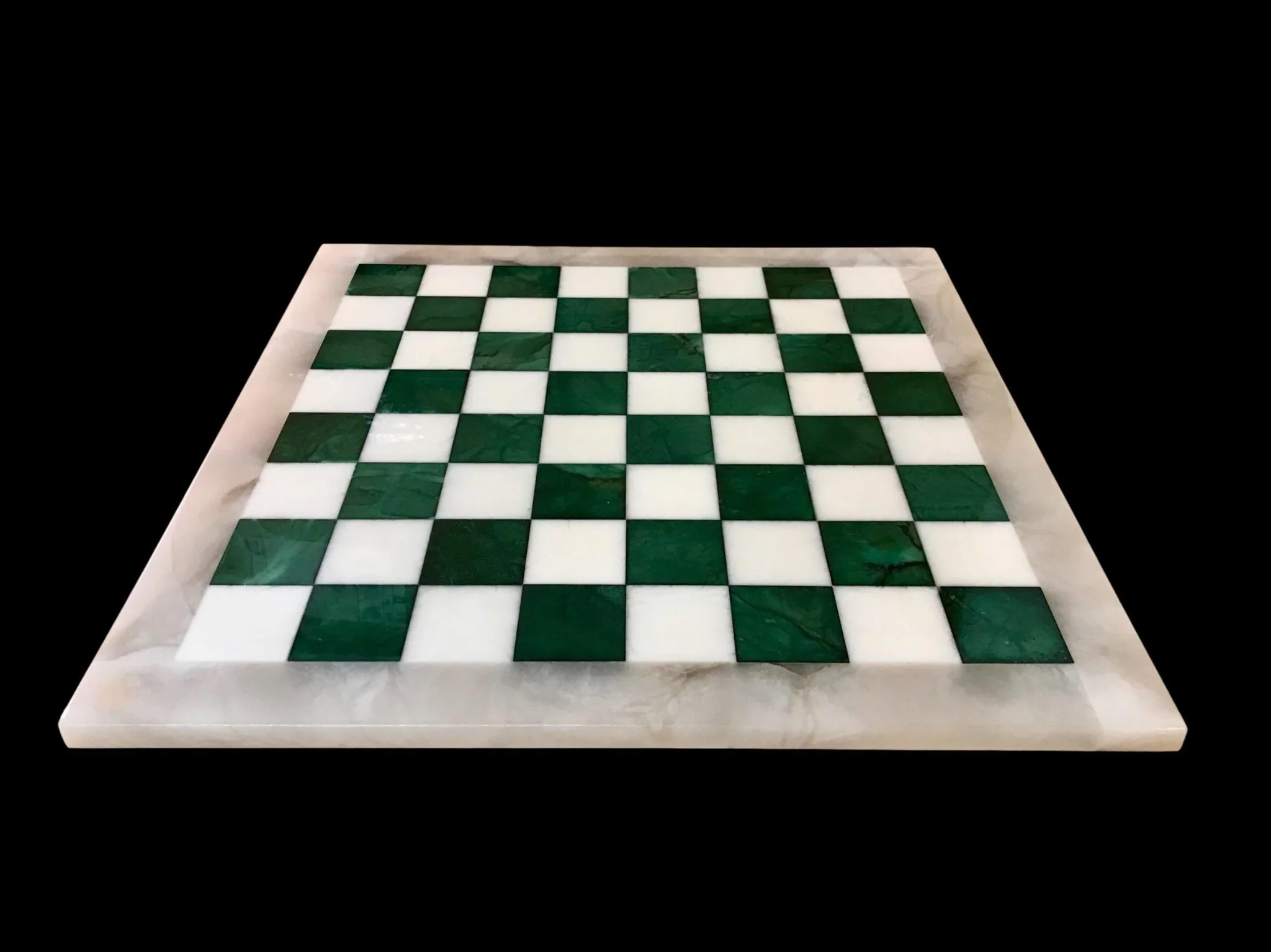 Ensemble jeu d'échecs en albâtre - Vert - Scali - Image 5