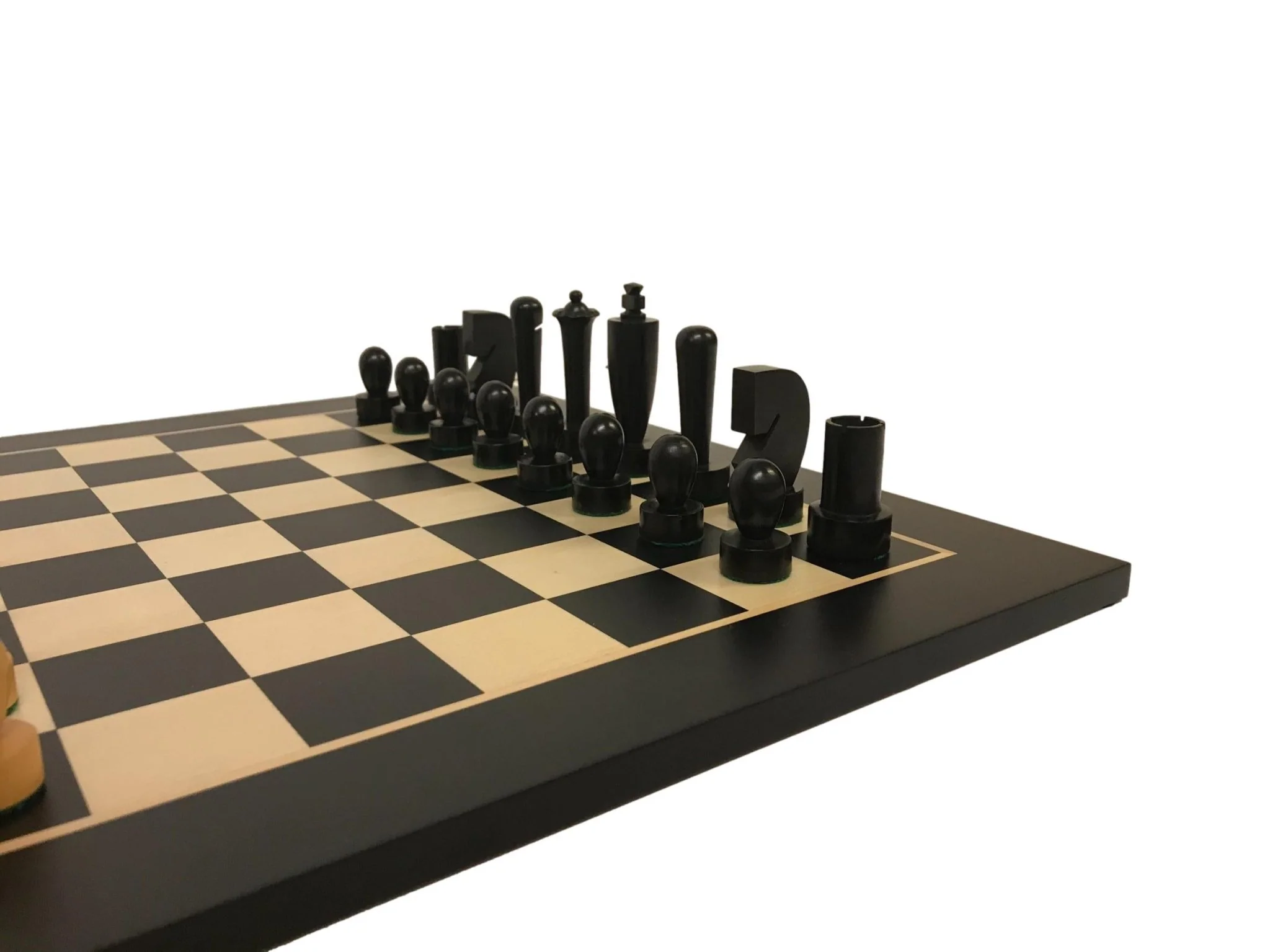 Ensemble d'échecs Berliner en sycomore et poirier teinté bois - Ulbrich - Image 10