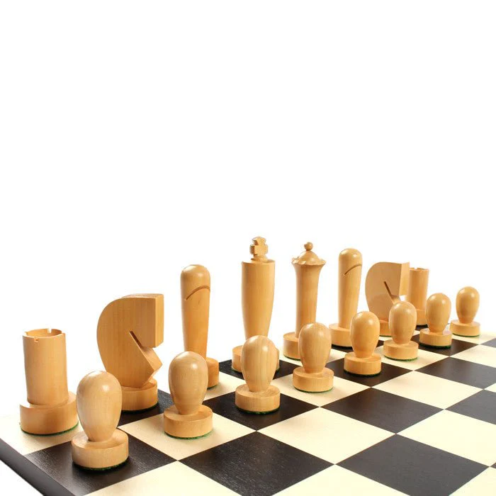 Ensemble d'échecs Berliner en sycomore et poirier teinté bois - Ulbrich - Image 3
