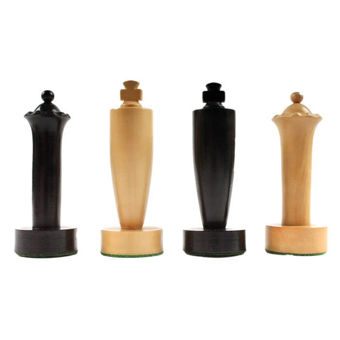 Ensemble d'échecs Berliner en sycomore et poirier teinté bois - Ulbrich - Image 6