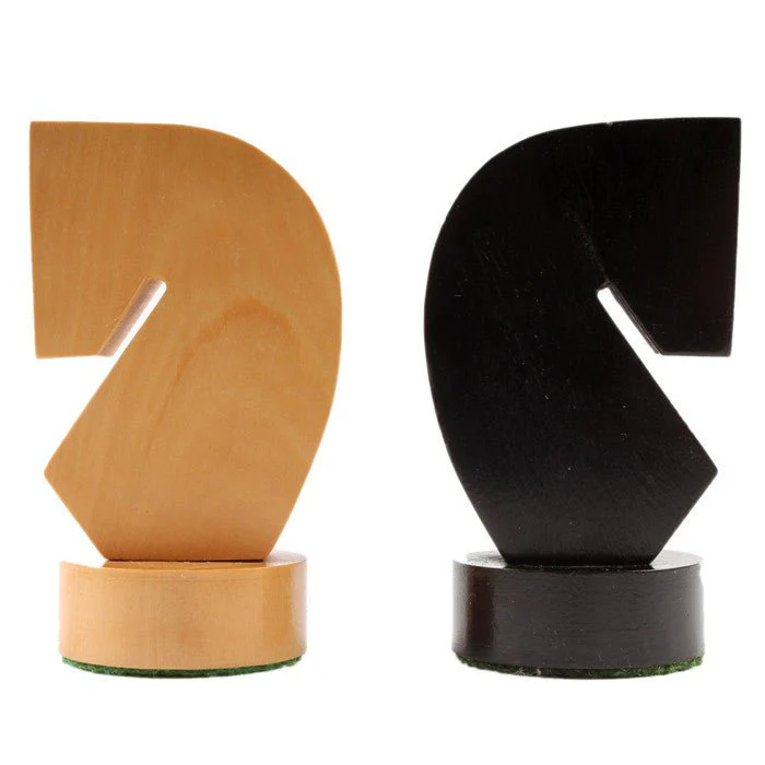 Ensemble d'échecs Berliner en sycomore et poirier teinté bois - Ulbrich - Image 7