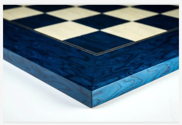 Ensemble jeu d'échecs japonnais - laqué bleu - Image 3