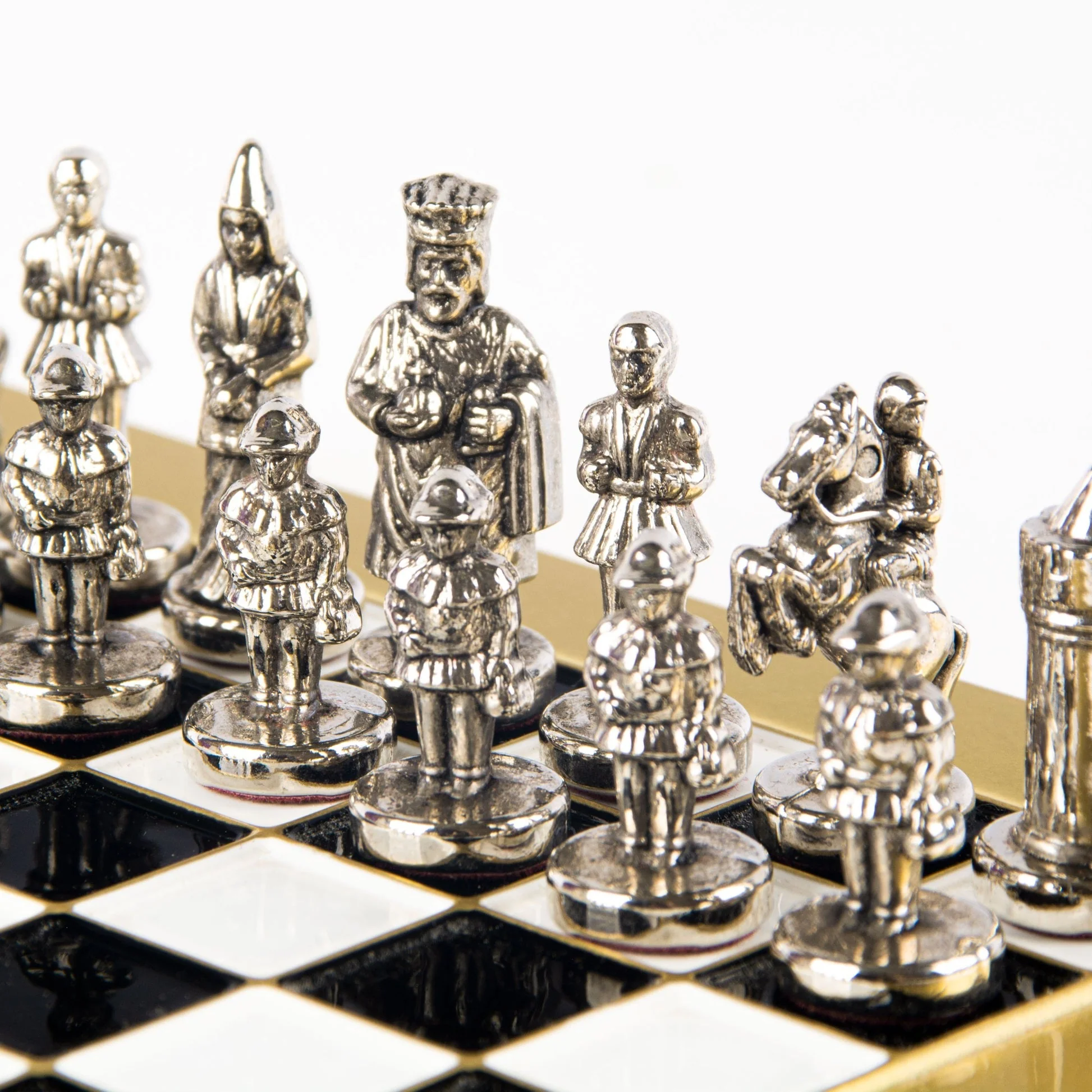 Ensemble jeu d'échecs en métal - Byzantin - Manopoulos - Image 2