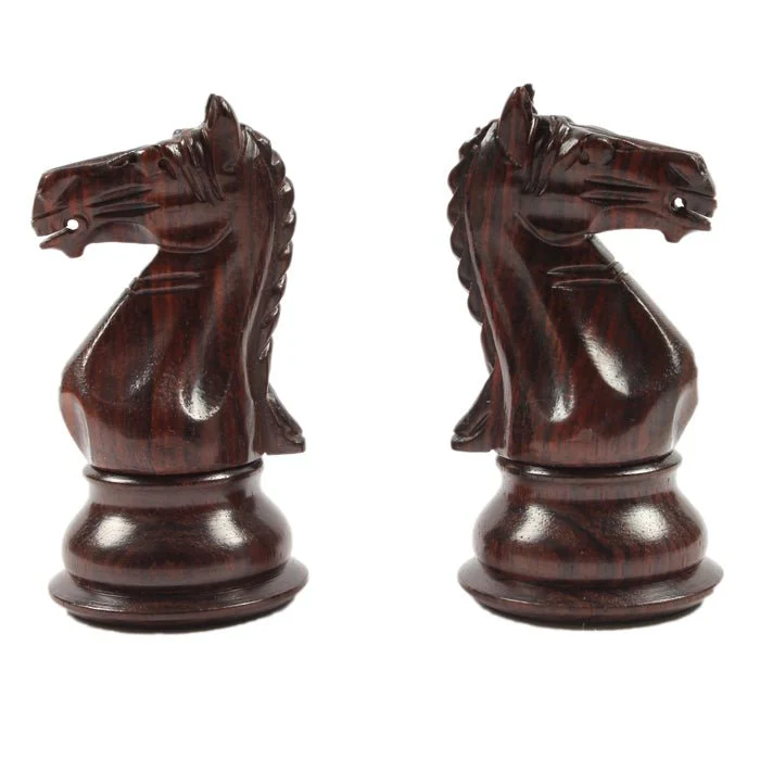 Ensemble jeu d'échecs Suprême en palissandre et sycomore - Bords Fins - Pièces Palissandre et Buis - Image 11