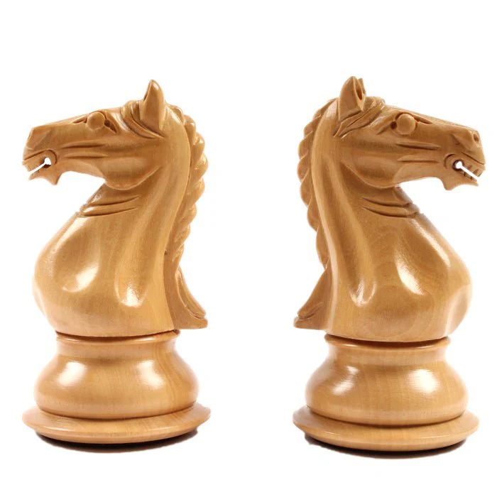 Ensemble jeu d'échecs Suprême en palissandre et sycomore - Bords Fins - Pièces Palissandre et Buis - Image 12
