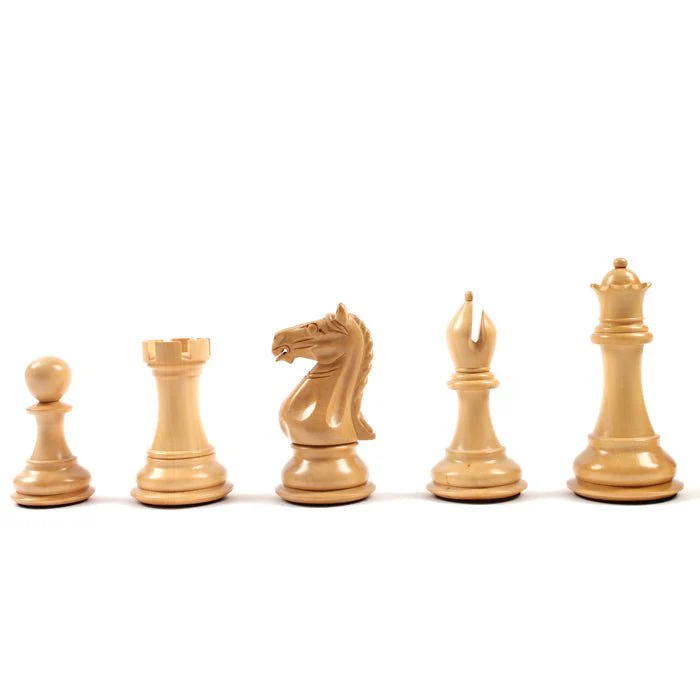 Ensemble jeu d'échecs Suprême en palissandre et sycomore - Bords Fins - Pièces Palissandre et Buis - Image 13