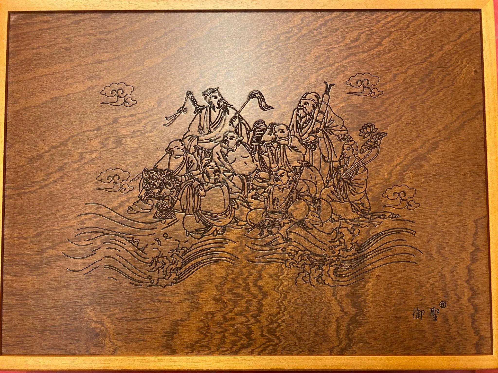 Mah-Jong - Coffret bois luxe - Tuiles Compétition - Image 2