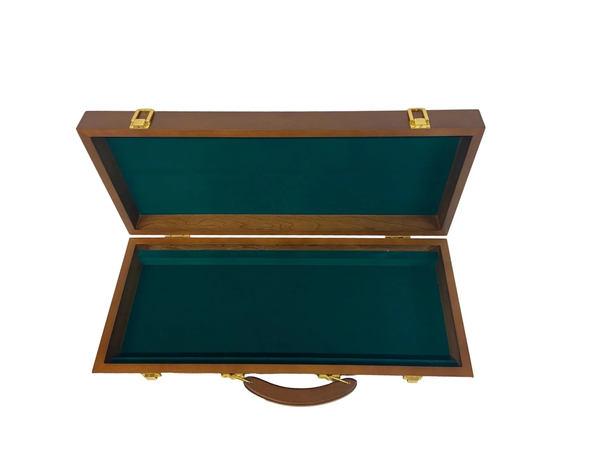 Mallette de 500 jetons - Bois avec racks - Vide - Image 2
