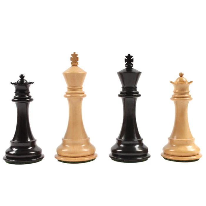 Pièces Cavalier Cabré en Ebène et Buis - Taille 5 - Chopra - Image 5
