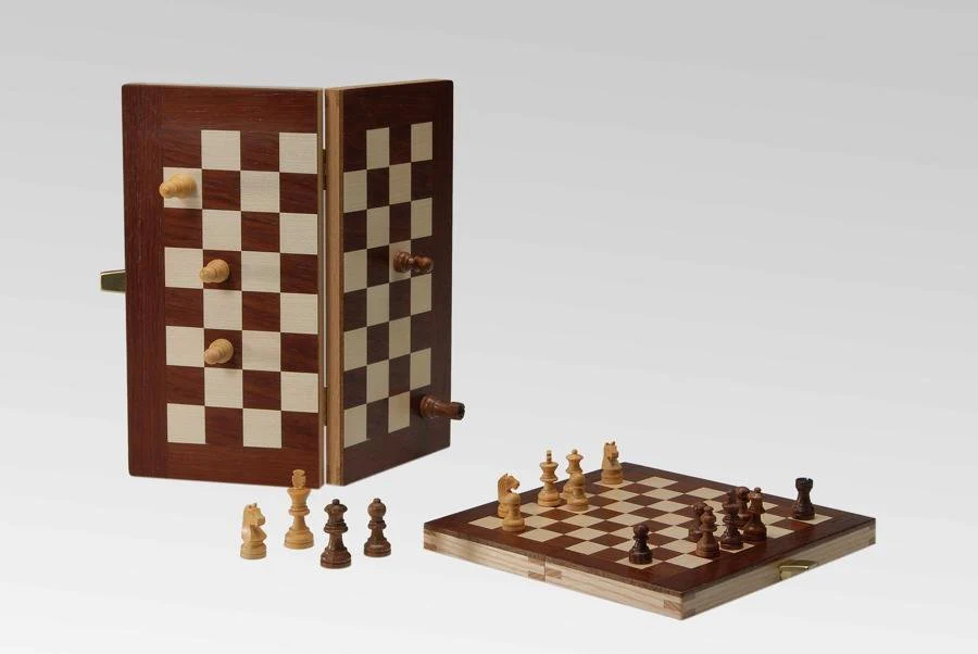 Pieces d’échecs bois - magnétiques - Pièces seules