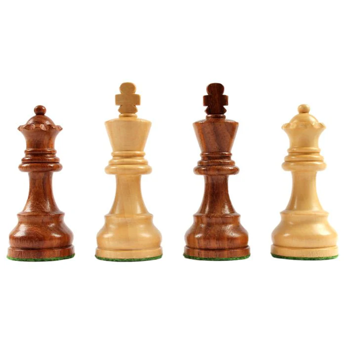 Pièces d'échecs Club en Buis et Acacia - Chopra - Image 8