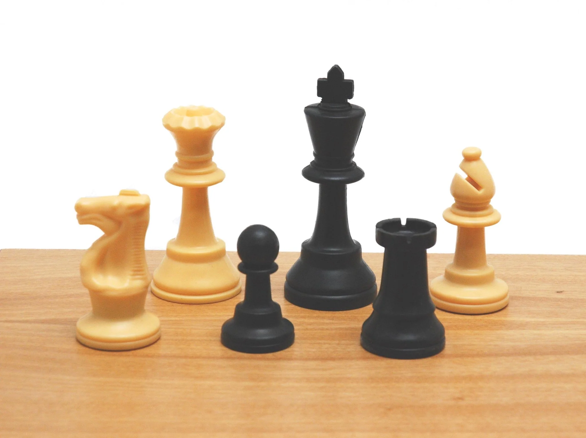 Pièces d'échecs en plastique - Plombées
