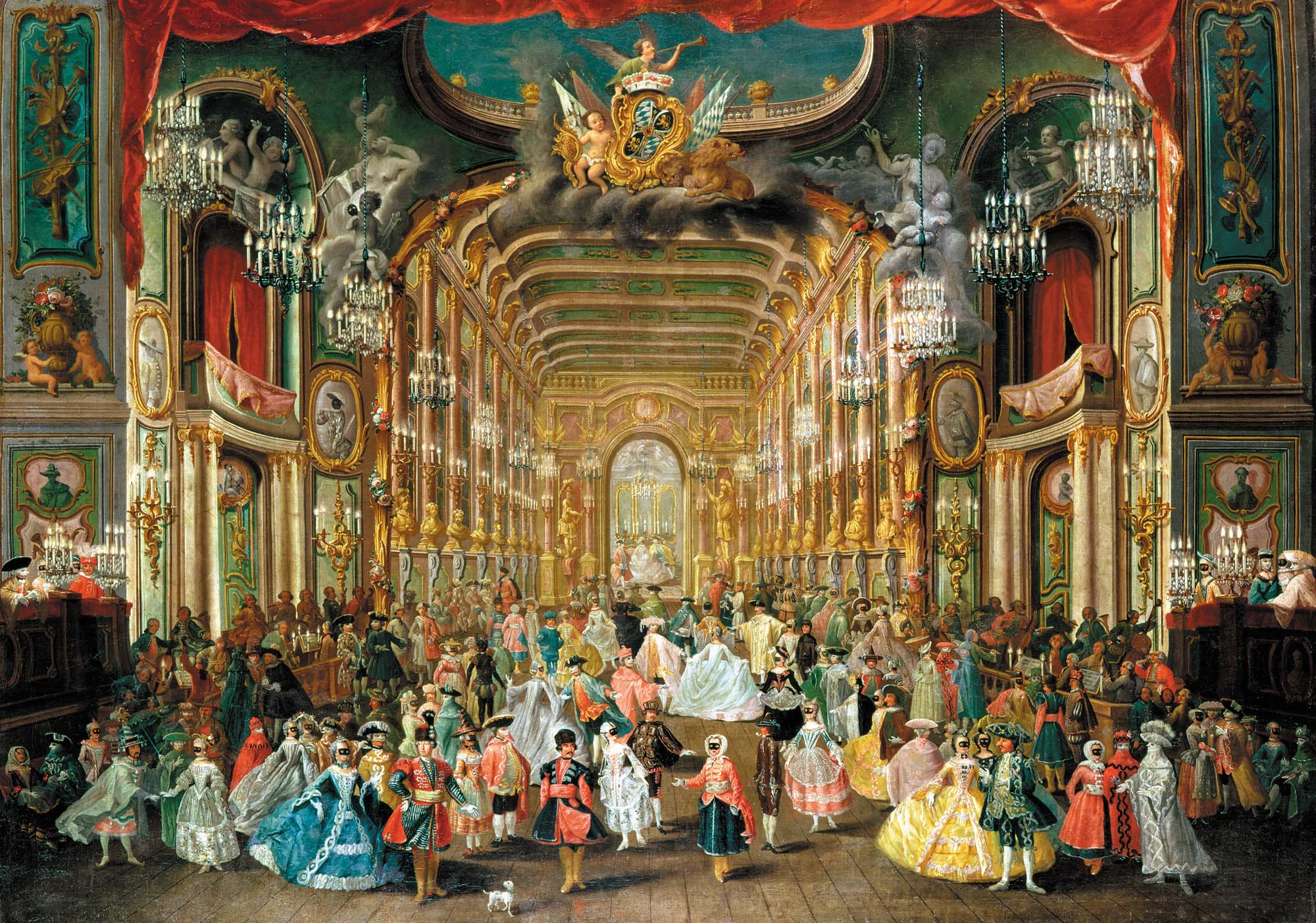 Puzzle Bois Michèle Wilson - 500 pièces - Bal masqué - Rousseau - Image 2