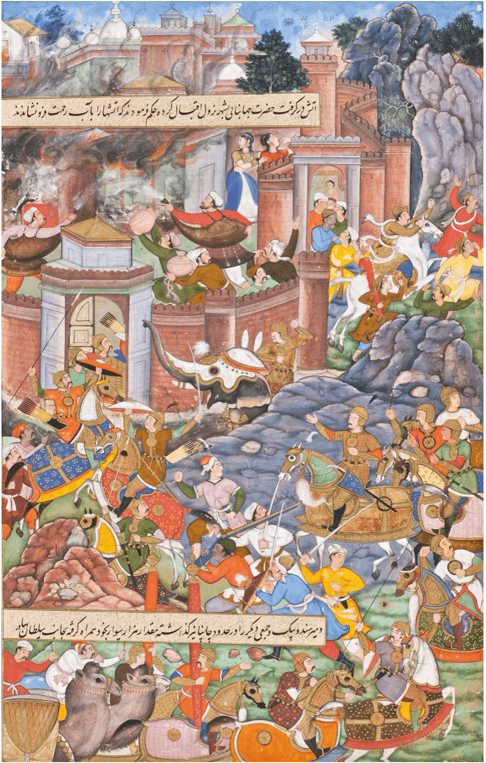 Puzzle Bois Michèle Wilson - 500 pièces - Fuite du Sultan Bahâdûr - Dharmdas - Image 2