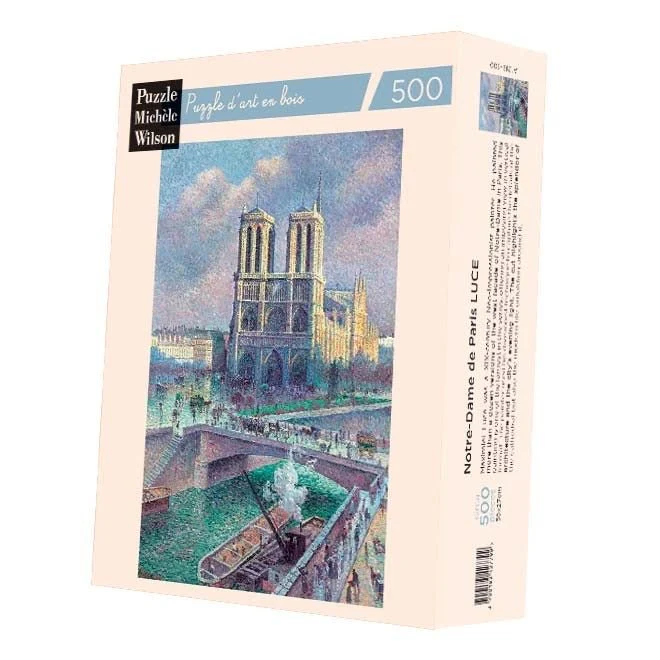 Puzzle Bois Michèle Wilson - 500 pièces - Notre-Dame de Paris - Luce