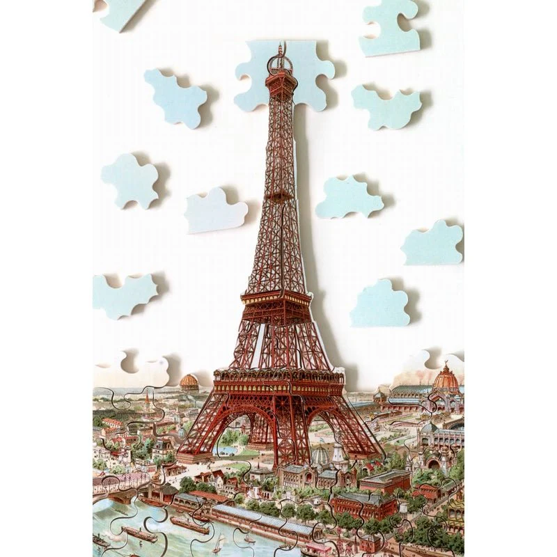 Puzzle Bois Michèle Wilson - 80 pièces - La Tour Eiffel - Tauzin - Image 3