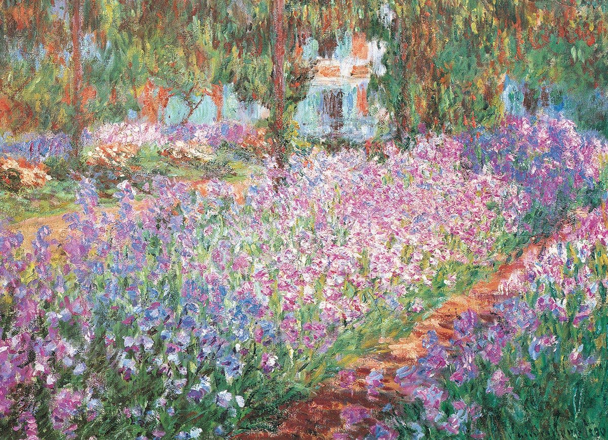 Puzzle Eurographics - 100 p - Le jardin de Monet - Monet