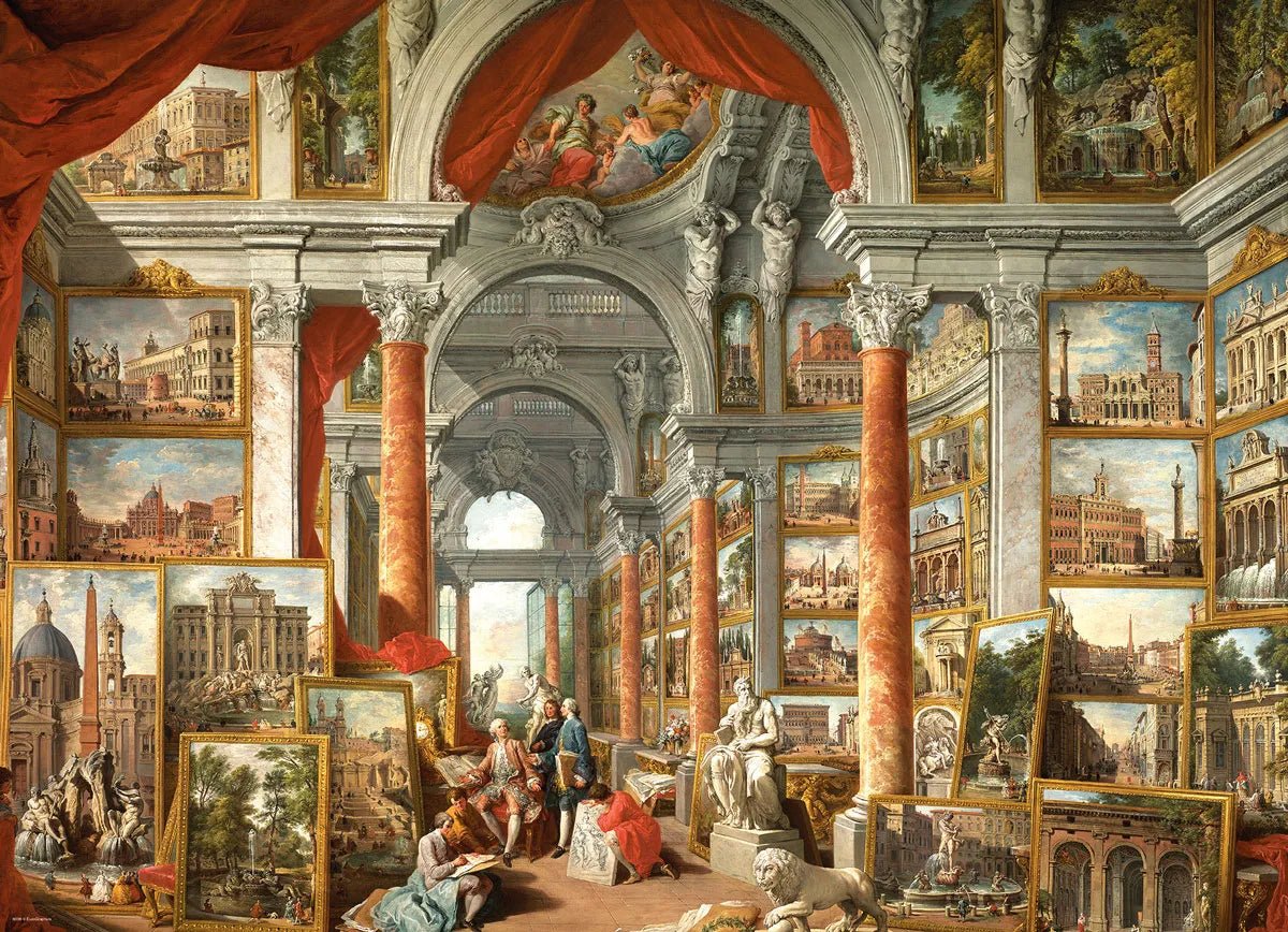 Puzzle Eurographics - 1000 p - Gallerie de la Rome Antique - Panini - Image 2