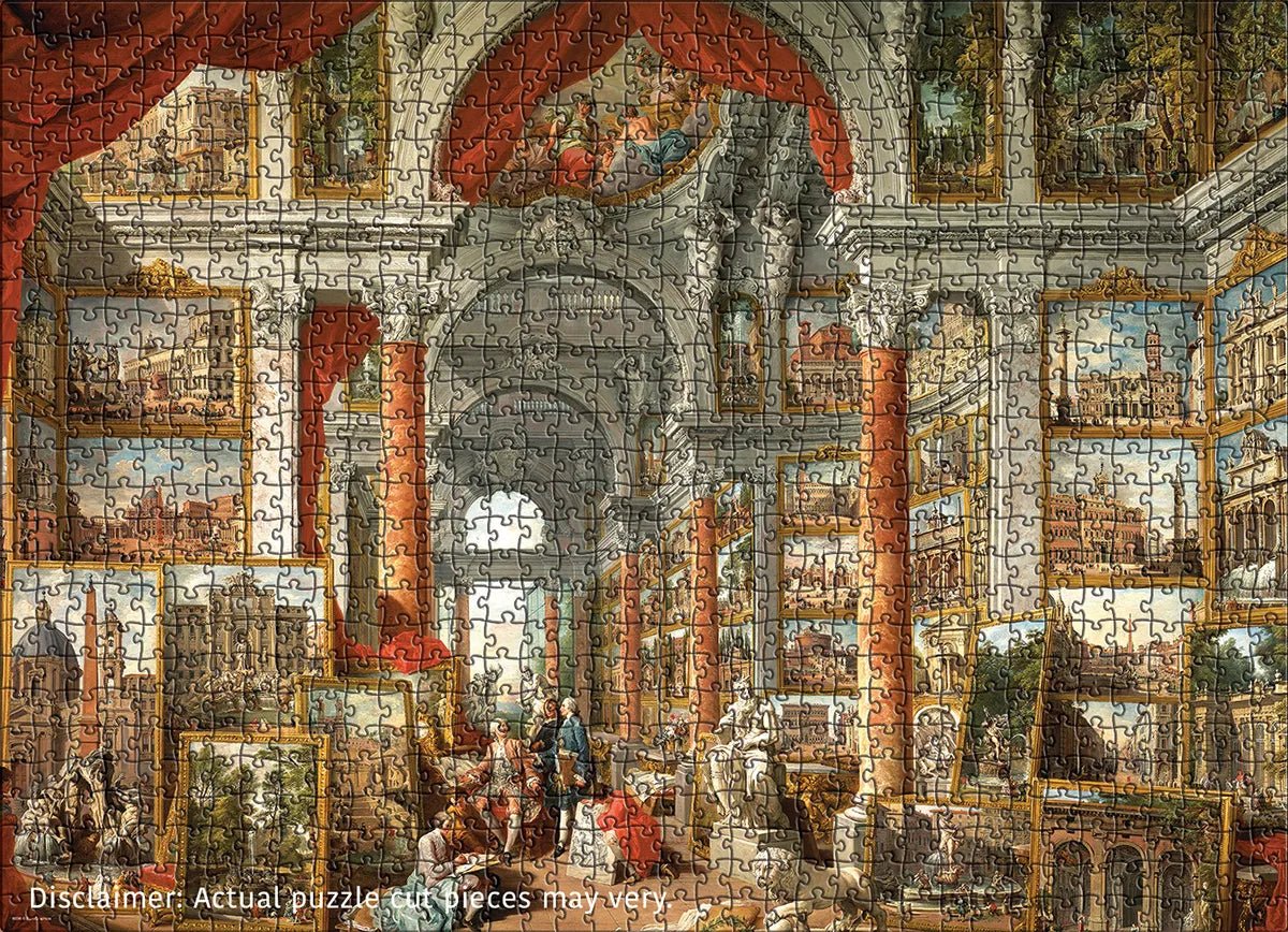 Puzzle Eurographics - 1000 p - Gallerie de la Rome Antique - Panini - Image 3