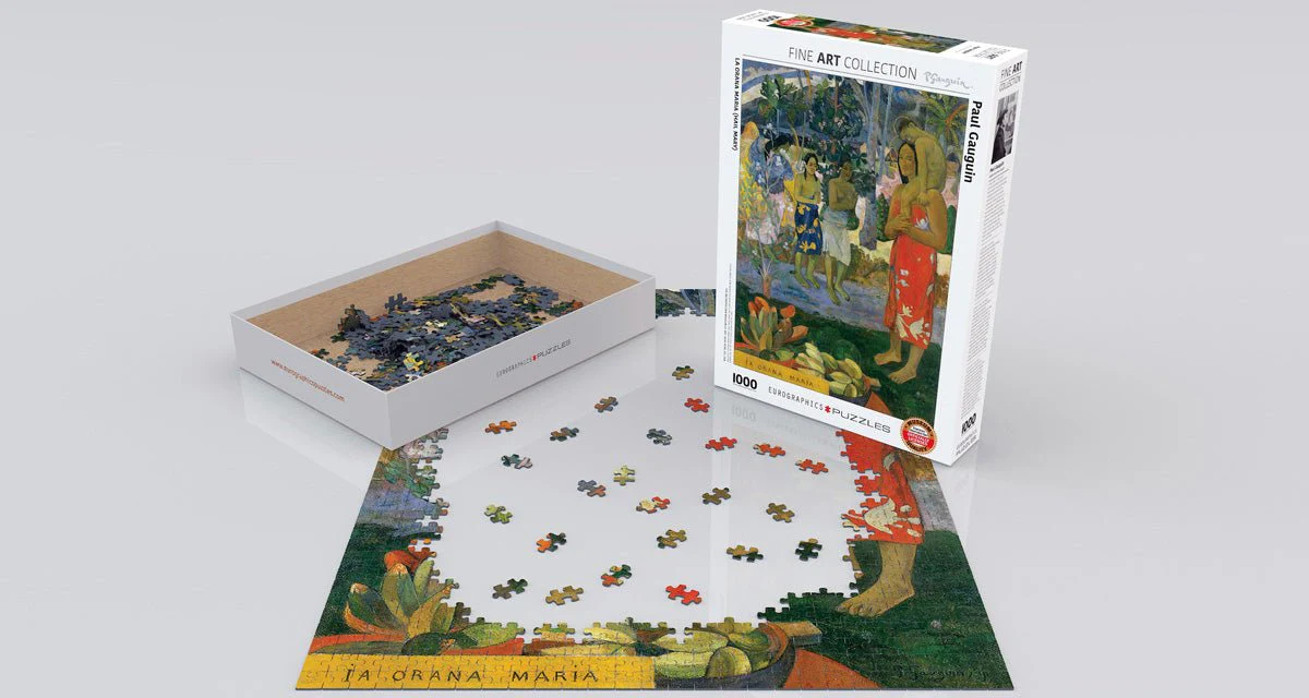 Puzzle Eurographics - 1000 p - La Orana Maria - Paul Gauguin - Image 2