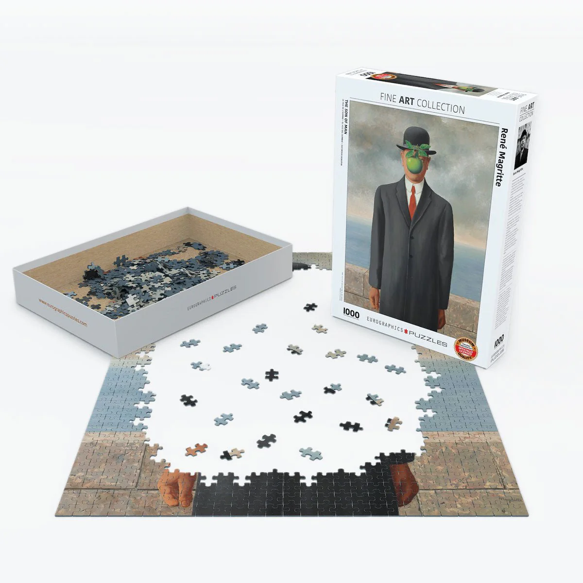 Puzzle Piatnik - 1000 p - Le fils de L’homme - René Magritte - Image 3