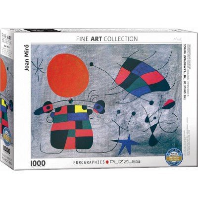 Puzzle Eurographics - 1000 p - Le sourire aux ailes flamboyantes - Joan Miro