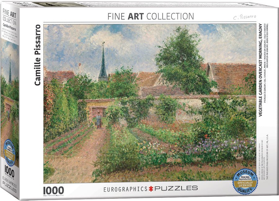 Puzzle Eurographics - 1000 p - Potager à Eragny - Pissaro