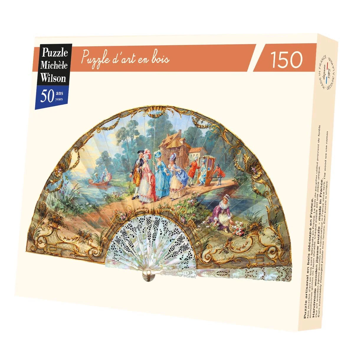 Puzzle MW - 150 pièces - Eventail Marie-Antoinette au Trianon