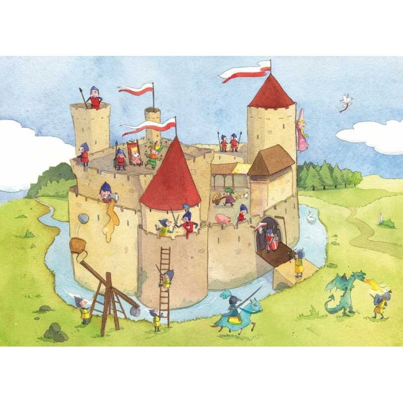 Puzzle MW - 24 p - Panique au chateau fort - Image 2