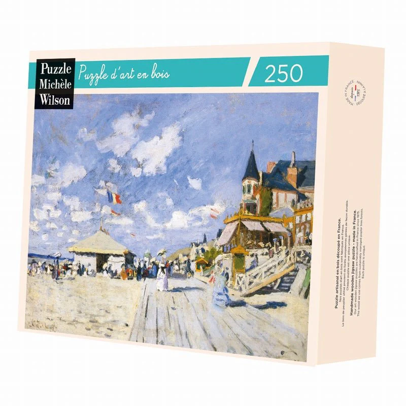 Puzzle MW - 250 p - Les planches de Trouville - Monet