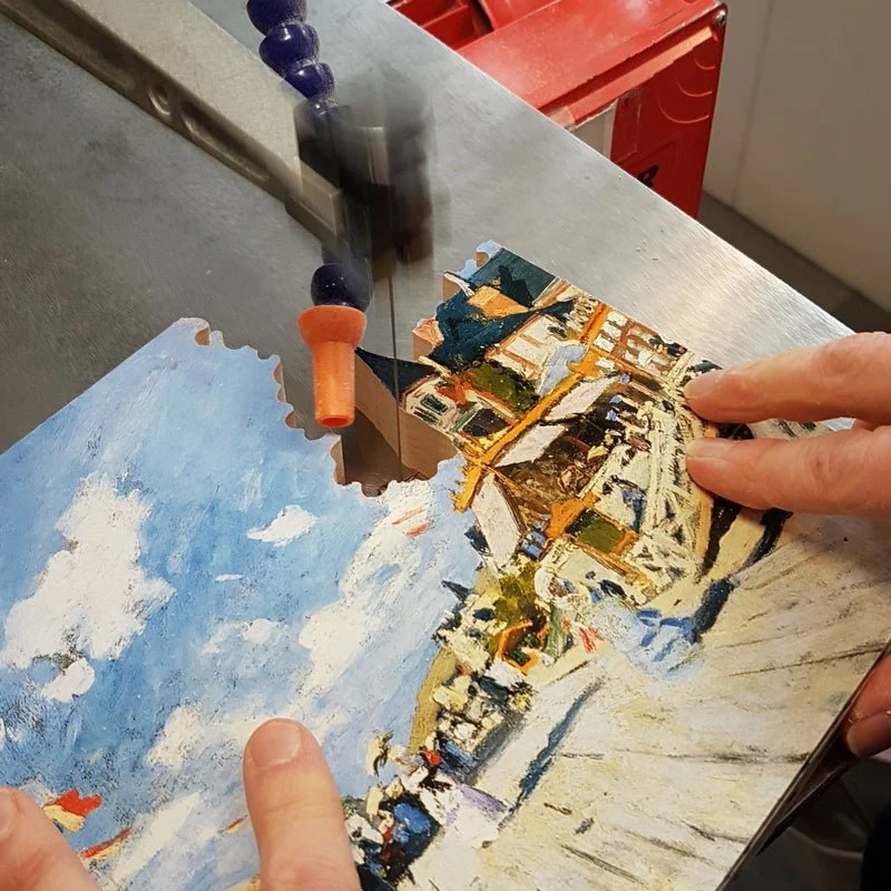 Puzzle MW - 250 p - Les planches de Trouville - Monet - Image 4