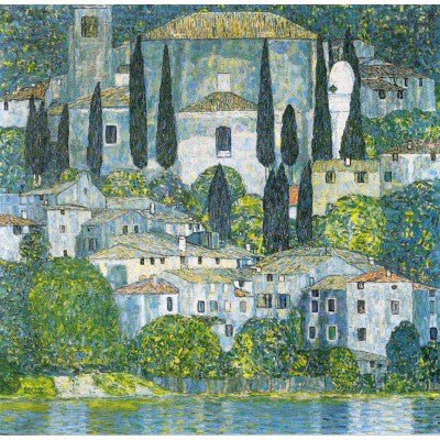 Puzzle MW - 350 p - Eglise à Cassone - Klimt - Image 2
